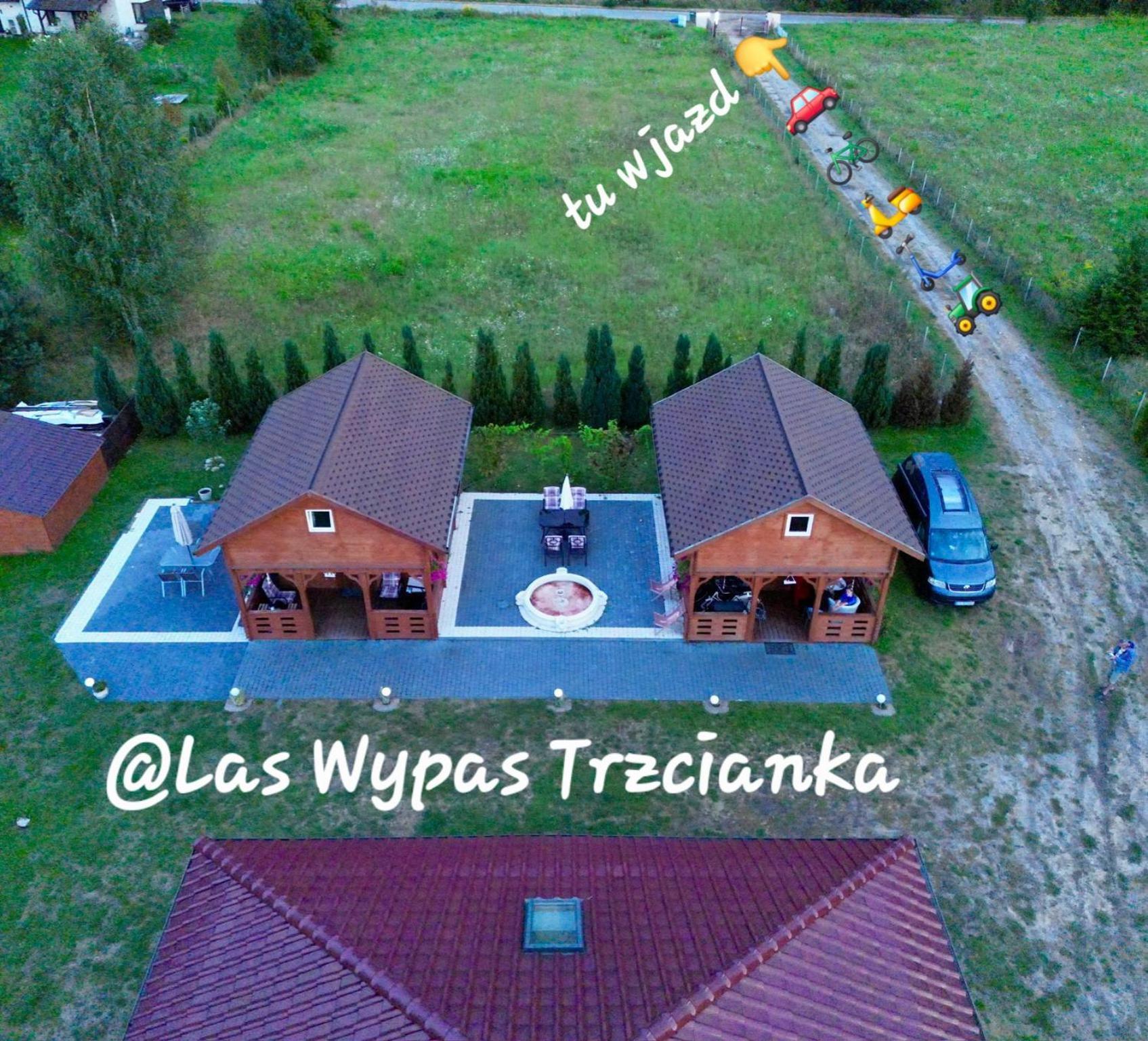 Noclegi "Las Wypas" Trzcianka Esterno foto